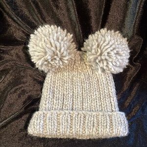 Knit Pom hat